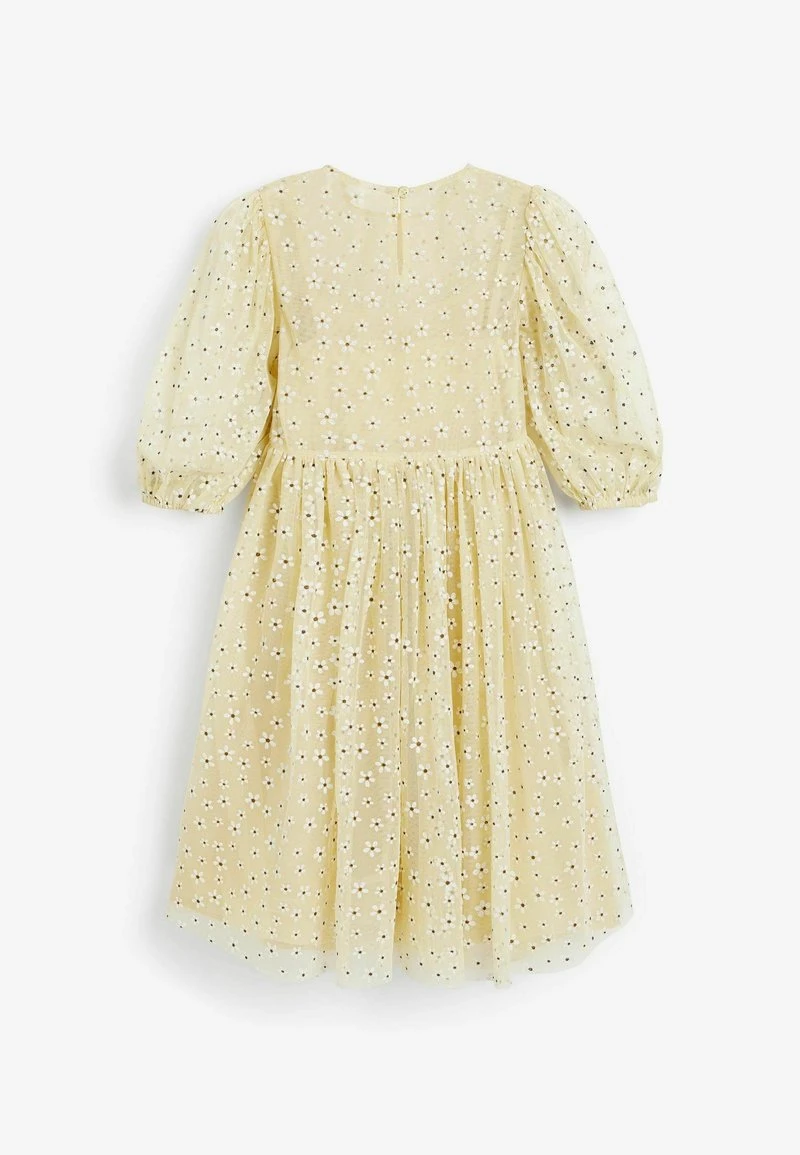 Next Kinder GLITTER DAISY - Freizeitkleid - Yellow 4 Next Kinder GLITTER DAISY - Freizeitkleid - Yellow – Bild 4