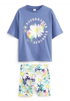 Next SET - Shorts - Blue Pink Green Rainbow Daisy | Kinder -Next Verkäufe 2022 f72f23b52faa4754bc7896443613358d