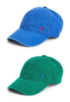Next Herren 2 PACK - Cap - Blue Green -Next Verkäufe 2022 f7620f202c8e46b287b837447ee4cbb1