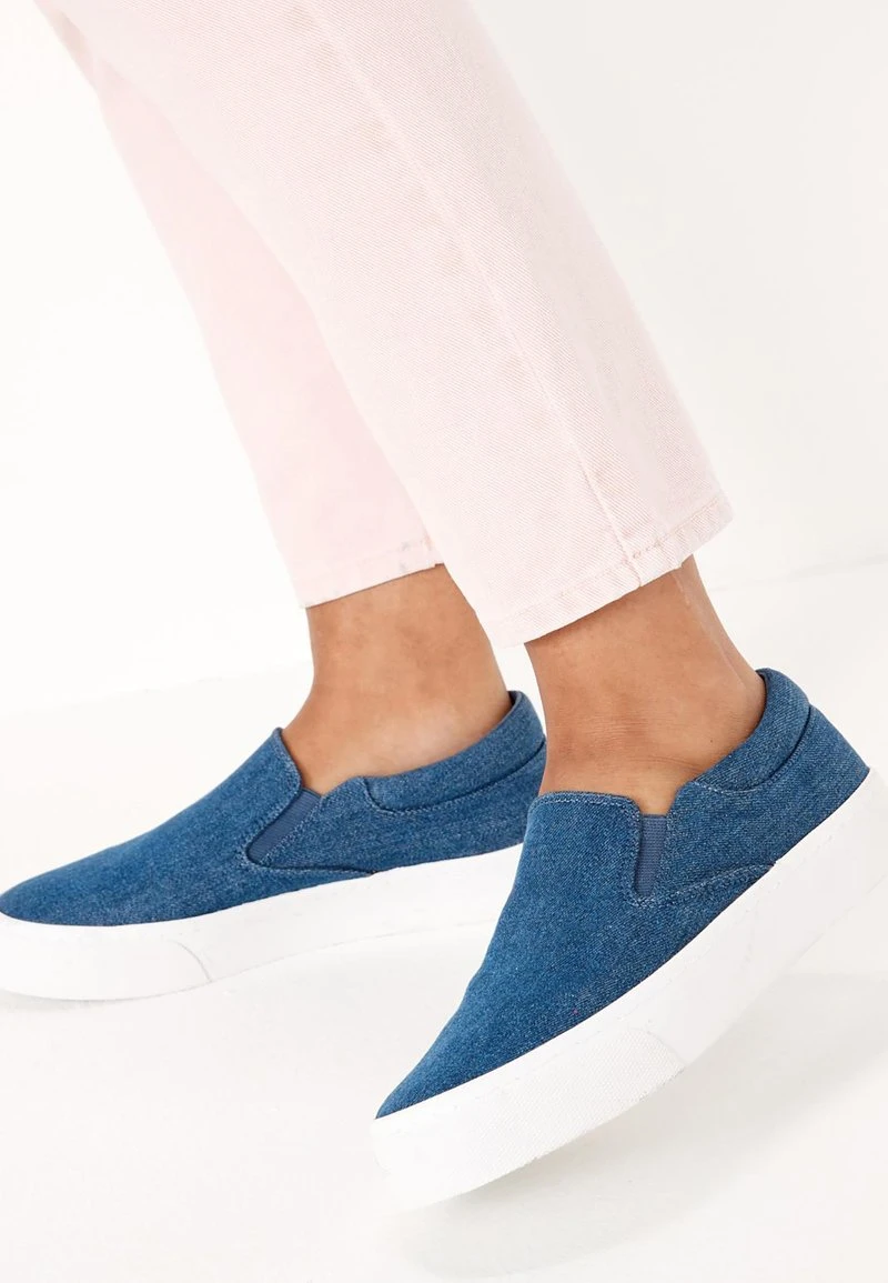 Next Damen Sneaker Low - Blue Denim 2 Next Damen Sneaker Low - Blue Denim – Bild 2