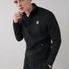 Next INTERLOCK ZIP NECK - Sweatshirt - Black | Herren