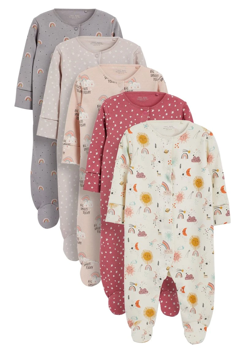 Next 5 PACK - Strampler - Pink | Kinder 1 Next 5 PACK - Strampler - Pink | Kinder