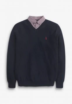 Next Herren MOCK - Strickpullover - Dark Blue -Next Verkäufe 2022 f7ca11b220bd4e138dca84a4eb16e645