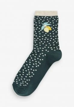 Next Damen LEMON STRIPE 5 PACK - Socken - Teal -Next Verkäufe 2022 f7da03b062f0429497b2e214b57b8ef6