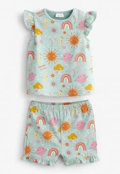 Next Kinder 2 PACK SET - Shorts - Pink And Green Rainbow -Next Verkäufe 2022 f824eb2eca2046fe848dca25b1eb8818