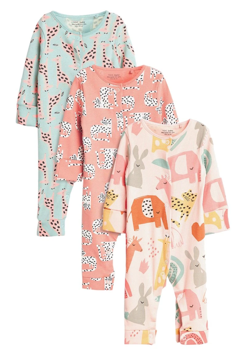 Next Kinder 3 PACK - Pyjama - Pink 1 Next Kinder 3 PACK - Pyjama - Pink