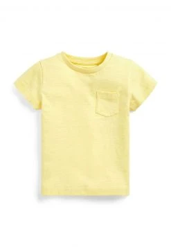 Next Kinder SHORT SLEEVE PLAIN - T-Shirt Basic - Yellow