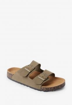 Next Herren BROWN TWO BUCKLE SANDAL - Hausschuh - Taupe -Next Verkäufe 2022 f87e4ac736cf41bbb3d2fcbd40ce10c5
