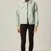 Next Damen OVERSIZED - Jeansjacke - Sage Green