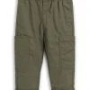 Next Kinder SIDE POCKET - Jogginghose - Khaki Green