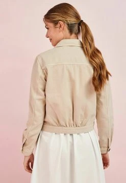 Next Damen Jeansjacke - Neutral Cream -Next Verkäufe 2022 f92eac3f46b14c84a129e1c23a3134c8