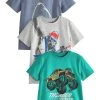 Next Kinder 3 PACK SHORT SLEEVE - T-Shirt Print - Blue Graphics