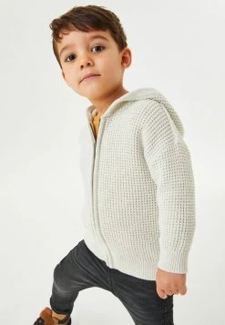 Next Kinder Strickjacke - Ecru White