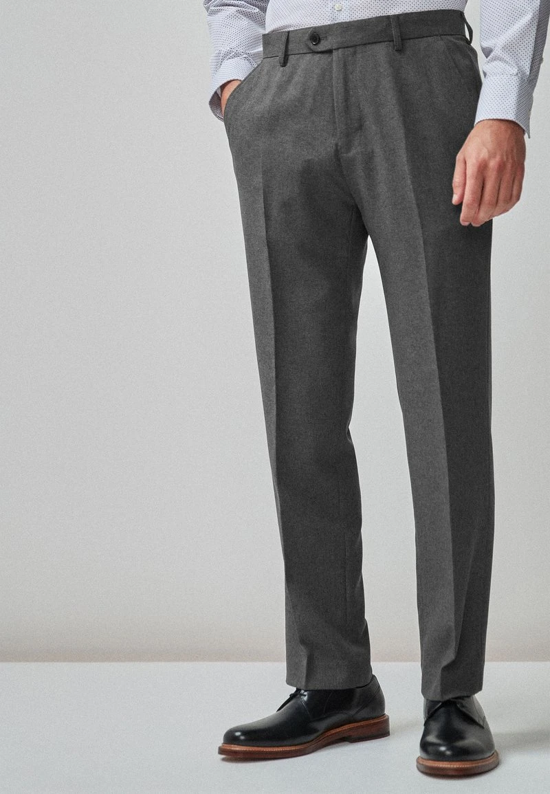 Next Herren Stoffhose - Mottled Grey 1 Next Herren Stoffhose - Mottled Grey