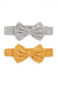 Next Kinder 2 PACK - Haar-Styling-Accessoires - Ochre/grey Spot