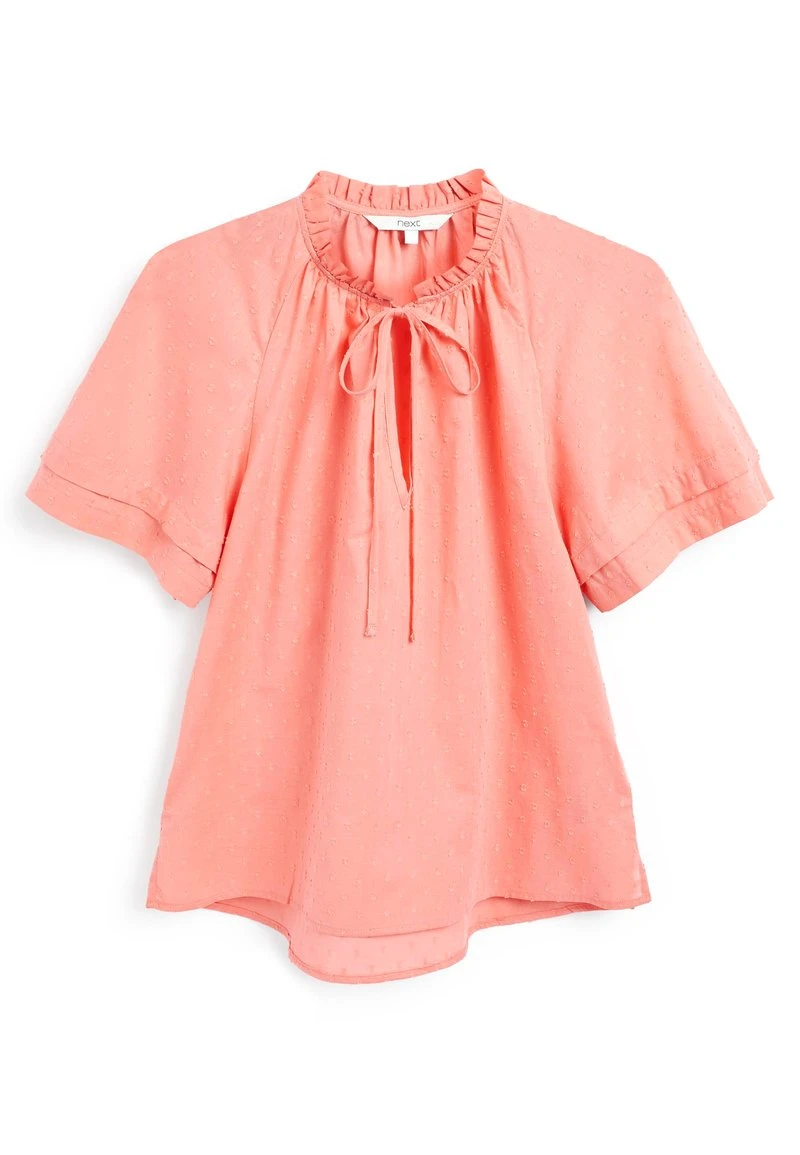 Next Damen TIE FRONT - Bluse - Coral Pink 5 Next Damen TIE FRONT - Bluse - Coral Pink – Bild 5