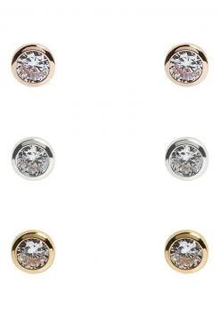 Next Damen 3-PACK - Ohrringe - Gold Coloured