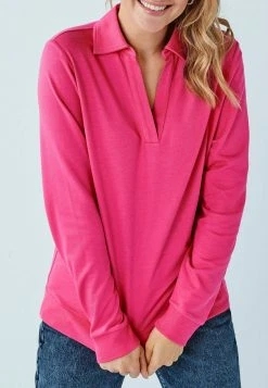 Next Damen Langarmshirt - Pink