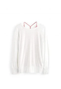 Next Damen YOGA COSY LAYER - Strickpullover - White -Next Verkäufe 2022 fa62cc0b46b14d1391d66ef875540cd2