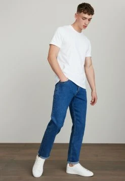 Next ESSENTIAL STRETCH - Jeans Tapered Fit - Blue Denim | Herren