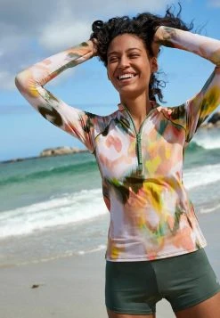 Next Damen RASH - Badeanzug - Watercolour Print -Next Verkäufe 2022 facb4077c89e49b693bcb4013be21d05