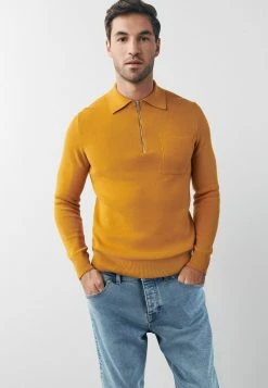Next Herren Poloshirt - Ochre