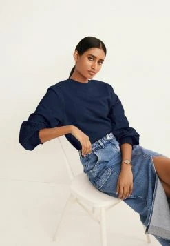 Next Damen Sweatshirt - Dark Blue -Next Verkäufe 2022 fb7888d3ffe44e96aa61c3b99fddf24e