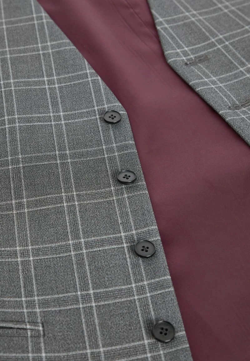 Next Herren Anzugweste - Grey 3 Next Herren Anzugweste - Grey – Bild 3