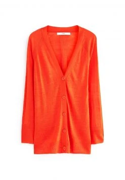 Next LONGLINE - Strickjacke - Red | Damen -Next Verkäufe 2022 fc5aa26827a448f39ab3ccf70e4e65d4