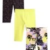 Next Kinder 3 PACK - Leggings - Hosen - Purple Lime Green