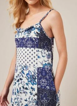 Next Damen STRAPPY DRESS - Freizeitkleid - Blue -Next Verkäufe 2022 fcae2cbb026d4c48a78ef9622ce0549e