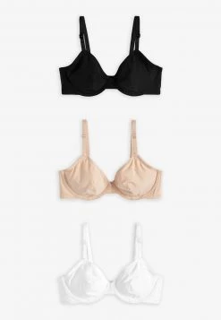Next Damen 3PACK - Bügel BH - Black