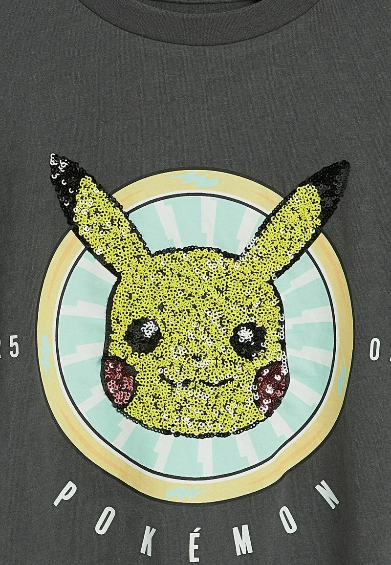 Next PIKACHU - T-Shirt Print - Charcoal Grey | Kinder 4 Next PIKACHU - T-Shirt Print - Charcoal Grey | Kinder – Bild 4