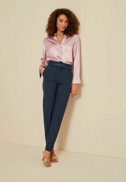 Next Damen Stoffhose - Navy Blue