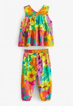 Next SET - Stoffhose - Tropical Floral | Kinder -Next Verkäufe 2022 fe2a55b9bcf7410a94086663de7f7420
