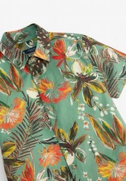 Next SHORT SLEEVE - Hemd - Green Hawaiian | Kinder -Next Verkäufe 2022 fe94952f3bed4eb3b77b47e21f210858