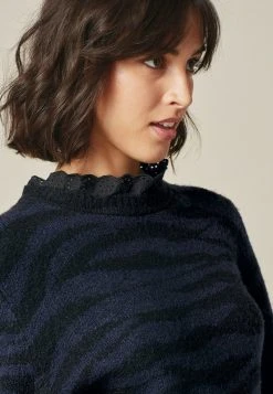 Next Damen Strickpullover - Dark Blue -Next Verkäufe 2022 feb71869b7284f4498e97c268a2dae77