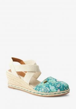 Next Damen FOREVER COMFORT - Keilsandalette - Morris & Co. Print -Next Verkäufe 2022 fecbac4a7310446293bdb04dc7bb20ab