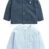 Next Kinder 2 PACK - Strickjacke - Light Blue/evergreen