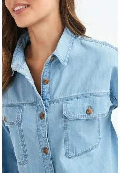 Next Damen Hemdbluse - Bleached Denim -Next Verkäufe 2022 ff3d291977334184aaa97d9904ba0d50