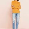 Next Damen SLASH - Langarmshirt - Apricot