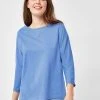 Next Damen Langarmshirt - Light Blue